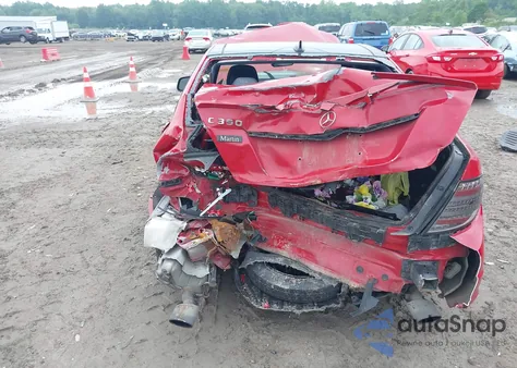 2008 Mercedes-Benz C 350 Sport z USA, uszkodzony, nr VIN WDDGF56X78F163337